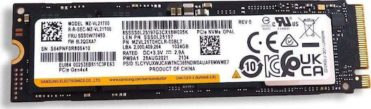 Lenovo SSD 1TB M.2 NVMe PCI Express 4.0 5SS0W79493