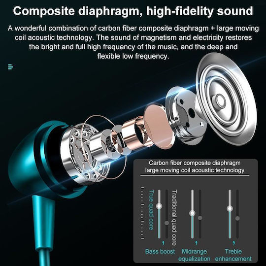 M61 In-ear Bluetooth Handsfree Earphones Black view 3