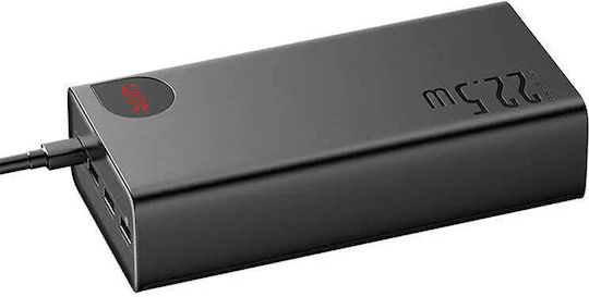 Baseus Adaman Power Bank 40000mAh 22.5W with 3 USB-A Ports and USB-C Port Black view 9