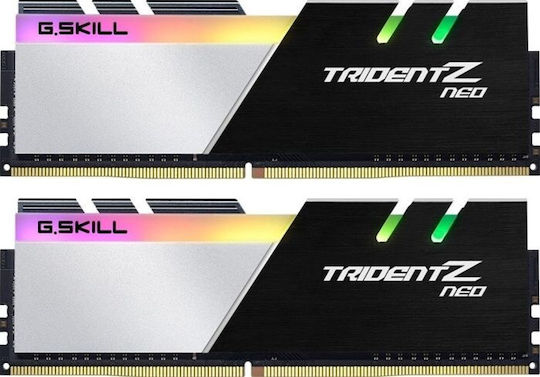 G.Skill Trident Z Neo DDR4 32GB RAM with 2x16GB Modules and Speed 3600 for Desktop F4-3600C18D-32GTZN