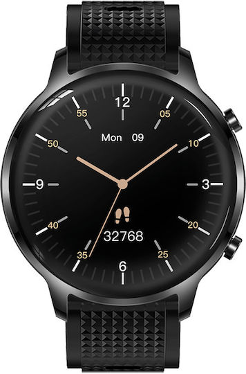 DAS.4 SG20 Smartwatch with Heart Rate Monitor (Black) view 2