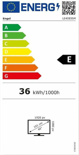 Engel Television 40" Full HD LED LE4085SM HDR (2024) view 8