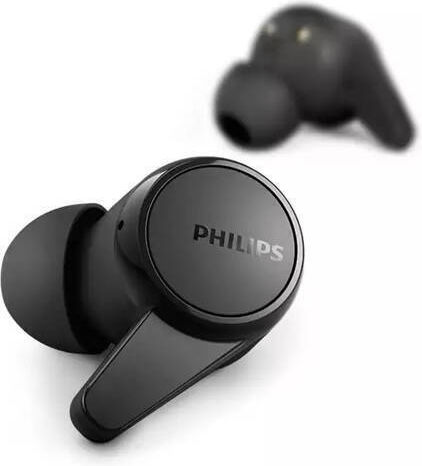 Philips TAT1207 In-ear Bluetooth Handsfree Earphones with Sweat Resistance and Charging Case Black vue 3