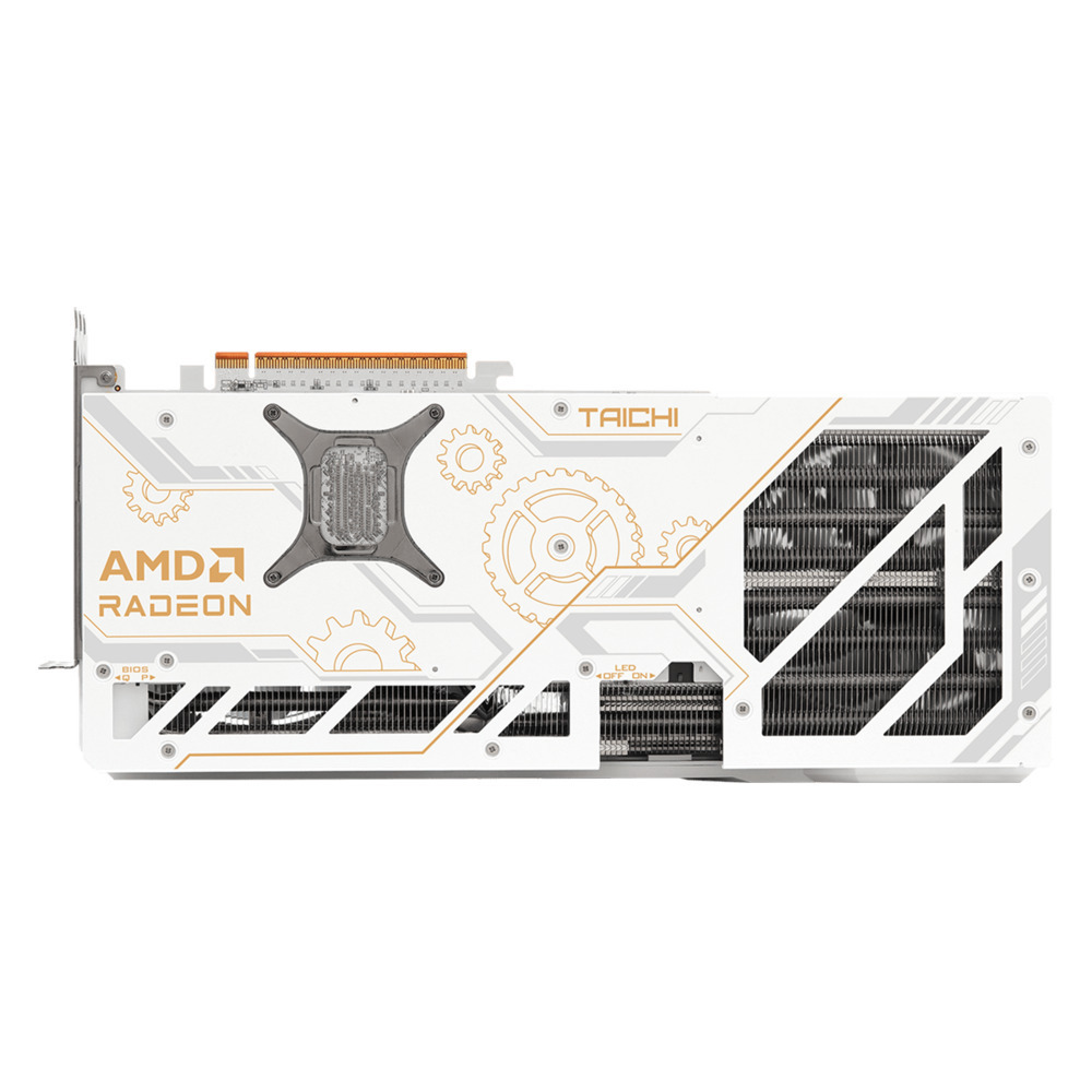 ASRock Radeon RX 9070 XT 16GB GDDR6 Taichi White OC Graphics Card 90-GA5YZZ-00UANZ view 7