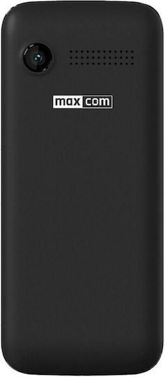 MaxCom MK241 Single SIM (4GB) Mobile with Buttons Black view 3