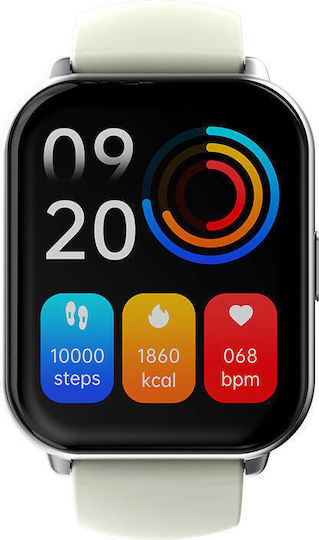 HiFuture FutureFit Zone 2 Smartwatch with Heart Rate Monitor (Gray) view 1