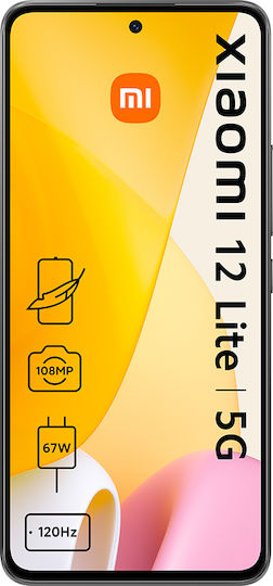 Xiaomi 12 Lite 5G Dual SIM (8GB/128GB) Black view 2