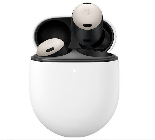 Google Pixel Buds Pro Bluetooth Handsfree Earphones with Sweat Resistance and Charging Case Porcelain