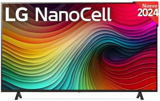LG Smart Television 65" 4K UHD LED 65NANO82T6B HDR (2024) view 4