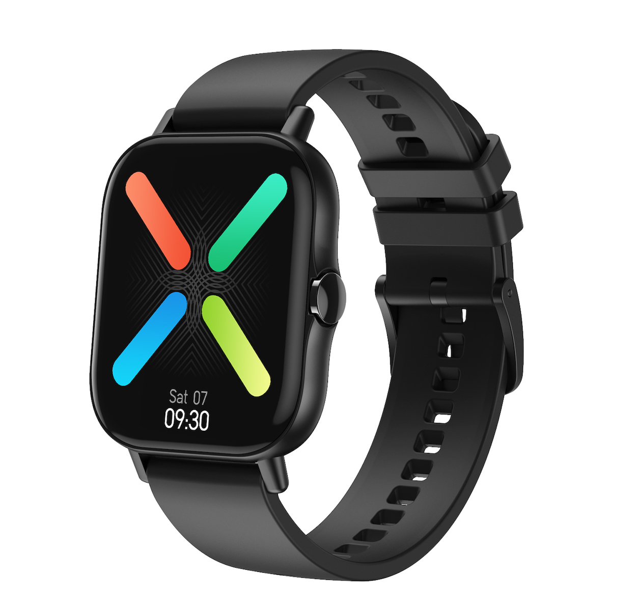 NanoFiT PRO Aluminium Smartwatch with Heart Rate Monitor (Black) view 2