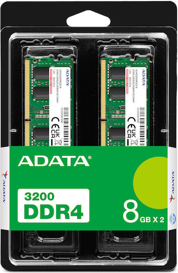 Adata DDR4 16GB RAM with 2x8GB Modules for Laptop AD4S32008G22-DTGN view 4