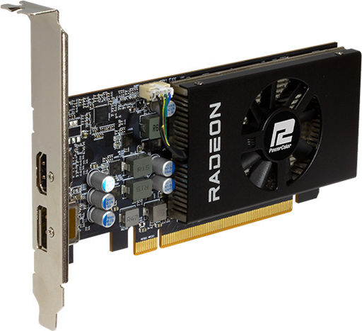PowerColor Radeon RX 6400 4GB GDDR6 LP Graphics Card view 2