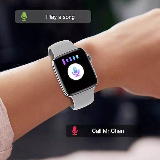 DT NO.1 DT7 MAX 38mm Smartwatch with Heart Rate Monitor (Black) view 8