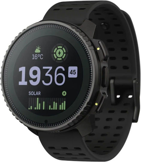 Suunto Vertical Solar Stainless Steel 49mm Waterproof Smartwatch with Heart Rate Monitor (Black) view 2