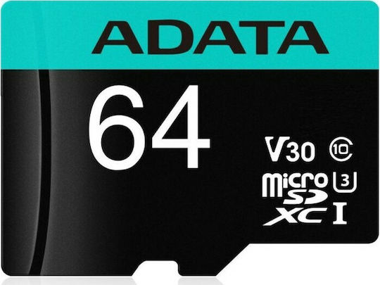 Adata Premier Pro microSDXC 64GB U3 V30 A2 UHS-I 100MB/s With Adapter view 4