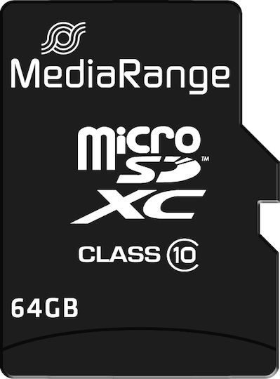 MediaRange microSDXC 64GB Class 10 A1 High Speed 60MB/s with Adapter view 6