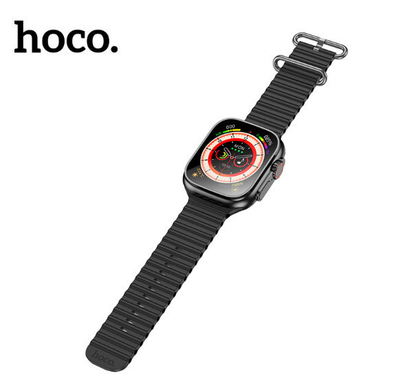 Hoco DYD01 Smartwatch with SIM (Black) view 1