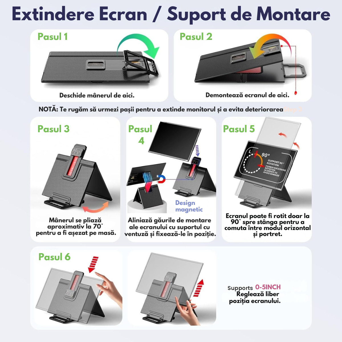 Qova IPS Portable Monitor 23.8" FHD 1920x1080 view 7