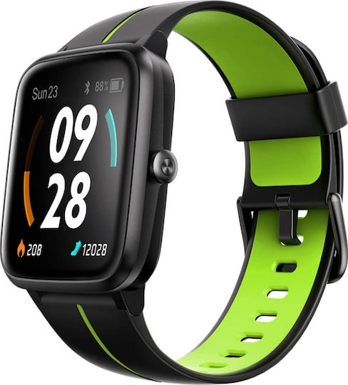 Ulefone Watch GPS Waterproof with Heart Rate Monitor (Black & Green)