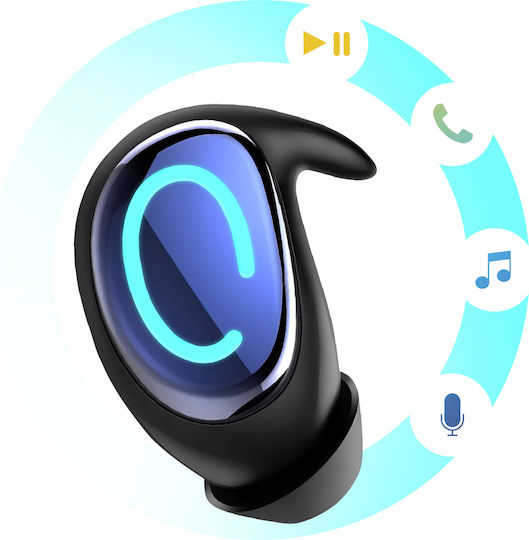 Avizar In-ear Bluetooth Handsfree Earphones Blue view 3
