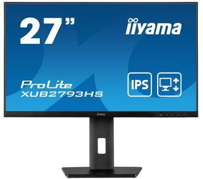 Iiyama ProLite XUB2793HS-B5 IPS Monitor 27" FHD 1920x1080 with Response Time 4ms GTG view 1