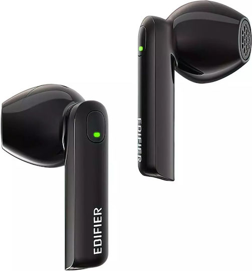 Edifier W200T Mini Earbud Bluetooth Handsfree Earphones with Sweat Resistance and Charging Case Black view 4