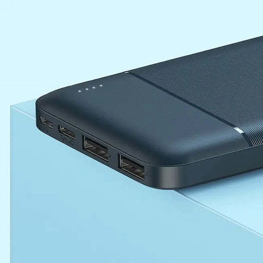 Remax RPP-96 Power Bank 10000mAh with 2 USB-A Ports Black vue 4