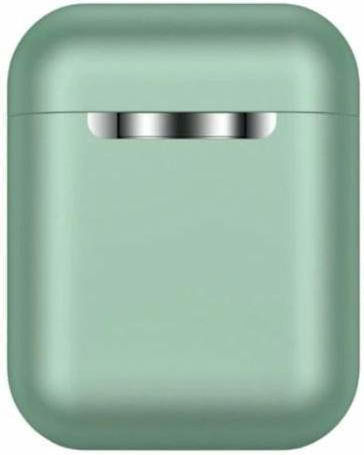 Earbud Bluetooth Handsfree Earphones with Charging Case Green view 2