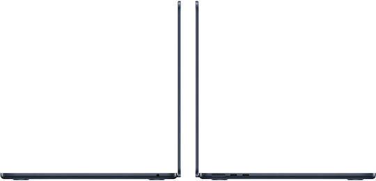 Apple MacBook Air 13" (2024) 13.6" Retina Display (M3-8-core/16GB/512GB SSD) Midnight (UK Keyboard) view 3