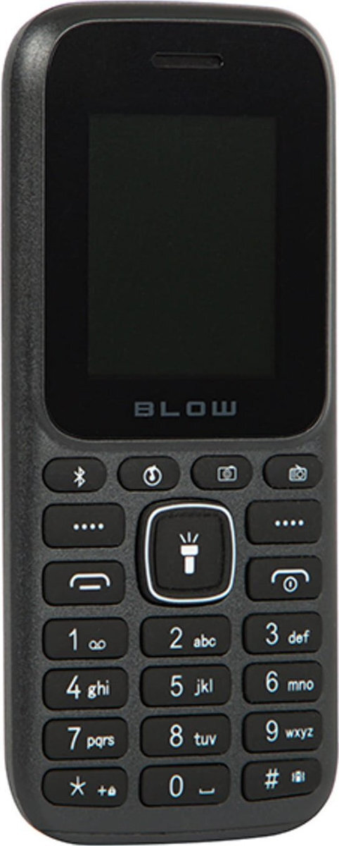 Blow P18D Dual SIM Mobile with Buttons Black view 1