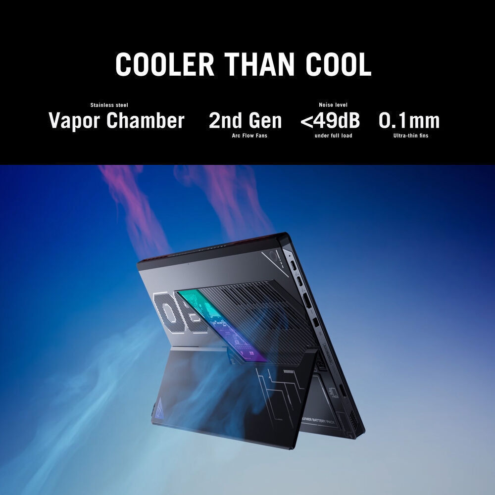 Asus Republic of Gamers Flow Z13 13.4" IPS QHD+ 180Hz (Ryzen AI 300 Series-395/128GB/1.0TB SSD/W11 Pro) (US Keyboard) view 8