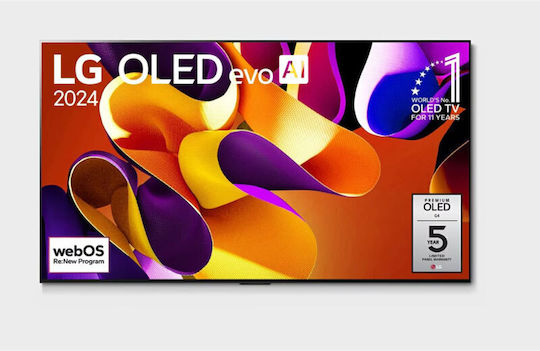 LG Smart Television 55" 4K UHD OLED OLED55G45LW HDR (2024) Ansicht 4