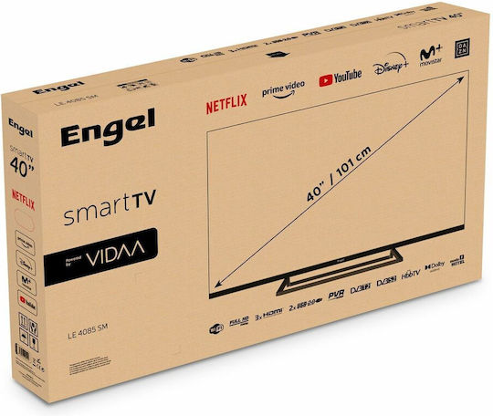 Engel Television 40" Full HD LED LE4085SM HDR (2024) view 5