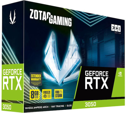 Zotac GeForce RTX 3050 8GB GDDR6 ECO Graphics Card view 7