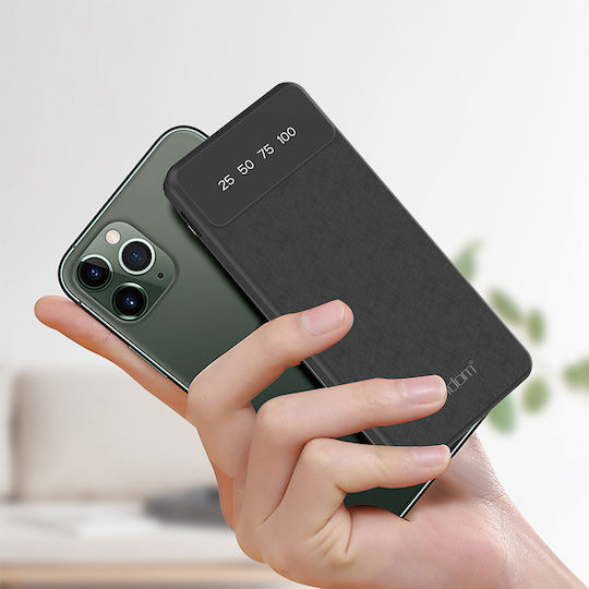 Earldom ET-PB46 Power Bank 10000mAh with USB-A Port Black vue 5