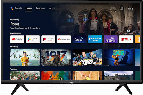 TCL Smart Television 32" HD Ready LED 32S5203 HDR (2022)