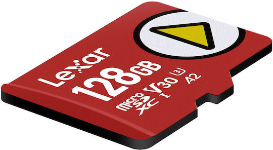 Lexar Play SDXC 128GB U3 V30 A1 UHS-I 150MB/s Memory Card with Adapter vista 2