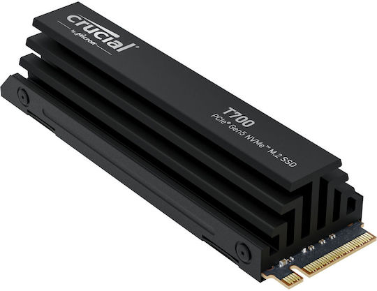 Crucial T700 SSD 1TB M.2 Type with PCI Express 5.0 Connection and Heatsink CT1000T700SSD5 view 3