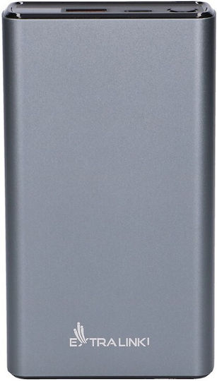 Extralink Power Bank 20000mAh 45W Power Delivery Black vista 2