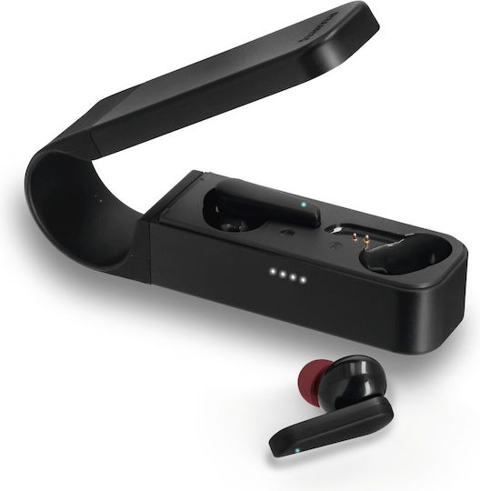 HAMA Spirit Pocket In-ear Bluetooth Handsfree Earphones with Charging Case Black vue 3