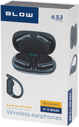 Blow BTE800 In-ear Bluetooth Handsfree Earphones with Charging Case Black view 5
