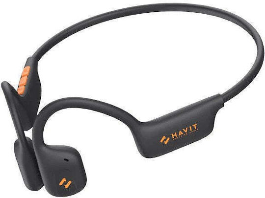 Havit Freego1 Air Bone Conduction Bluetooth Handsfree Earphones with Sweat Resistance Black
