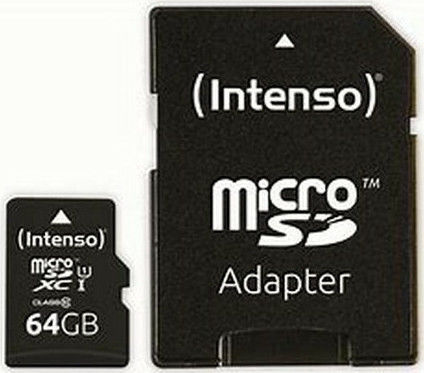 Intenso Professional microSDXC 64GB U1 UHS-I 90MB/s With Adapter view 7