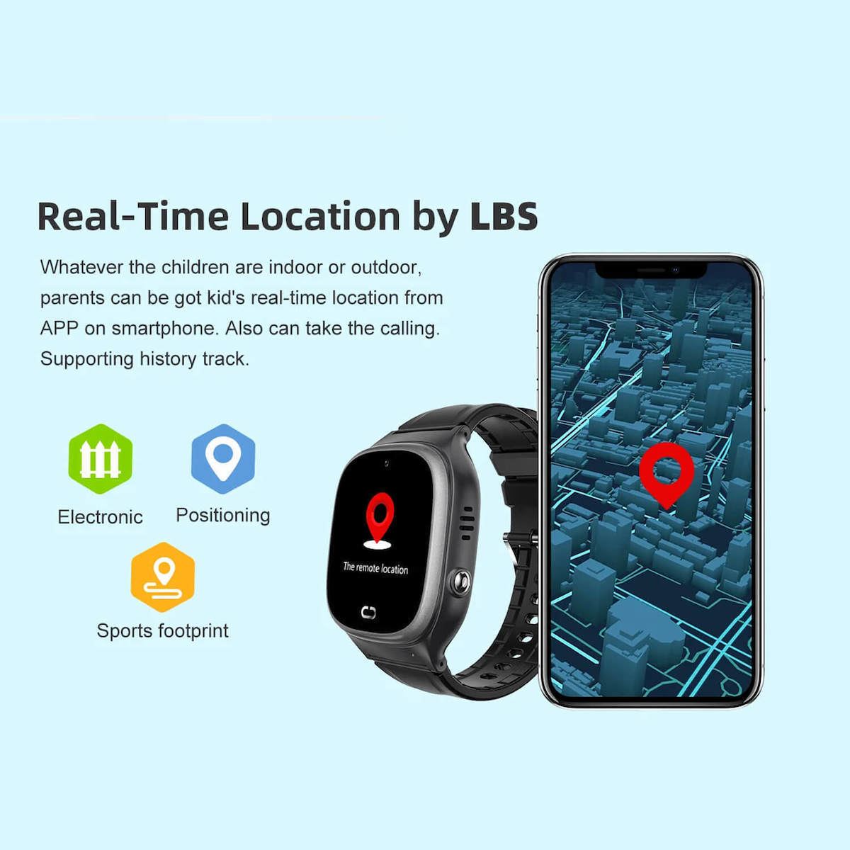 Smartwatch Microwear D05 2g Gps Wifi Black Silicone view 4