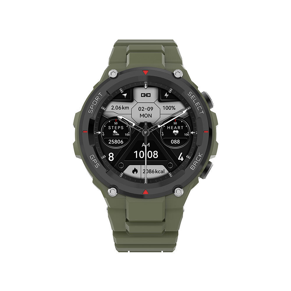 Aluminium Smartwatch with Heart Rate Monitor (Green) view 6
