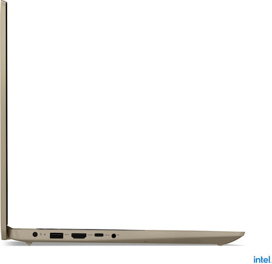 Lenovo IdeaPad 3 15ITL6 15.6" FHD (i3-1115G4/8GB/256GB SSD/No OS) Sand (US Keyboard) view 2