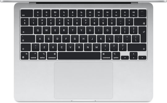 Apple MacBook Air 13" (2024) 13.6" Retina Display (M3-8-core/24GB/512GB SSD) Silver (DE Keyboard) vue 2