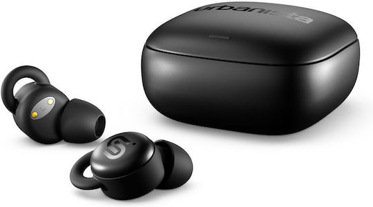 Urbanista Porto In-ear Bluetooth Handsfree Earphones with Sweat Resistance and Charging Case Black