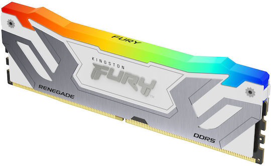 Kingston Fury Renegade RGB DDR5 with Module 1x24GB and Speed 8400 for Desktop KF584CU40RWA-24 view 8