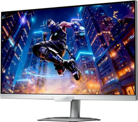 Gigabyte M27Q2 QD ICE IPS HDR Monitor 27" QHD 2560x1440 200Hz with 1ms GTG Response Time White view 3